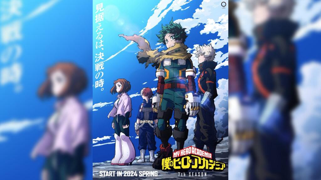 My Hero Academia season 7 official poster