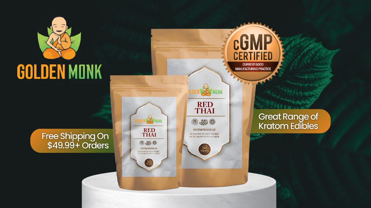 Golden Monk Kratom - Selling Top-Grade Kratom Edibles