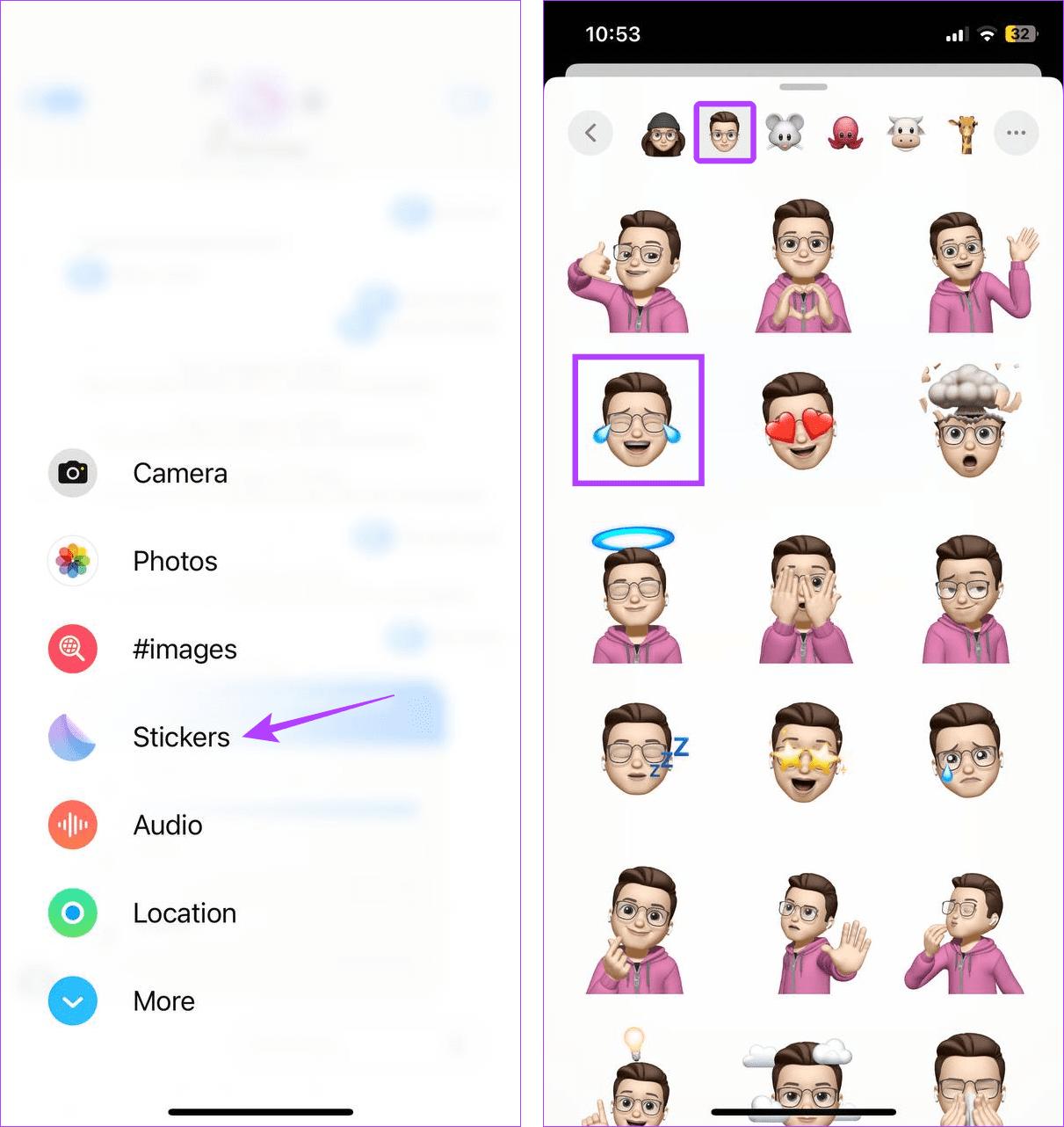 Check emoji keyboard is added