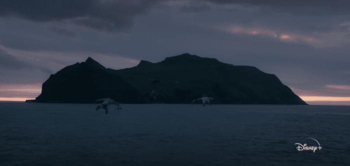 Mykines Island in Peter Pan & Wendy film