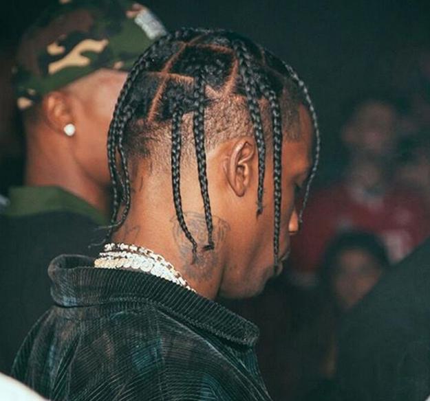 Travis Scott Hair