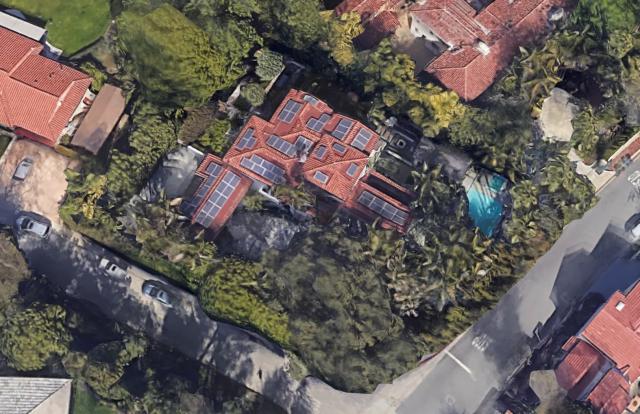 Where does Charlize Theron live?