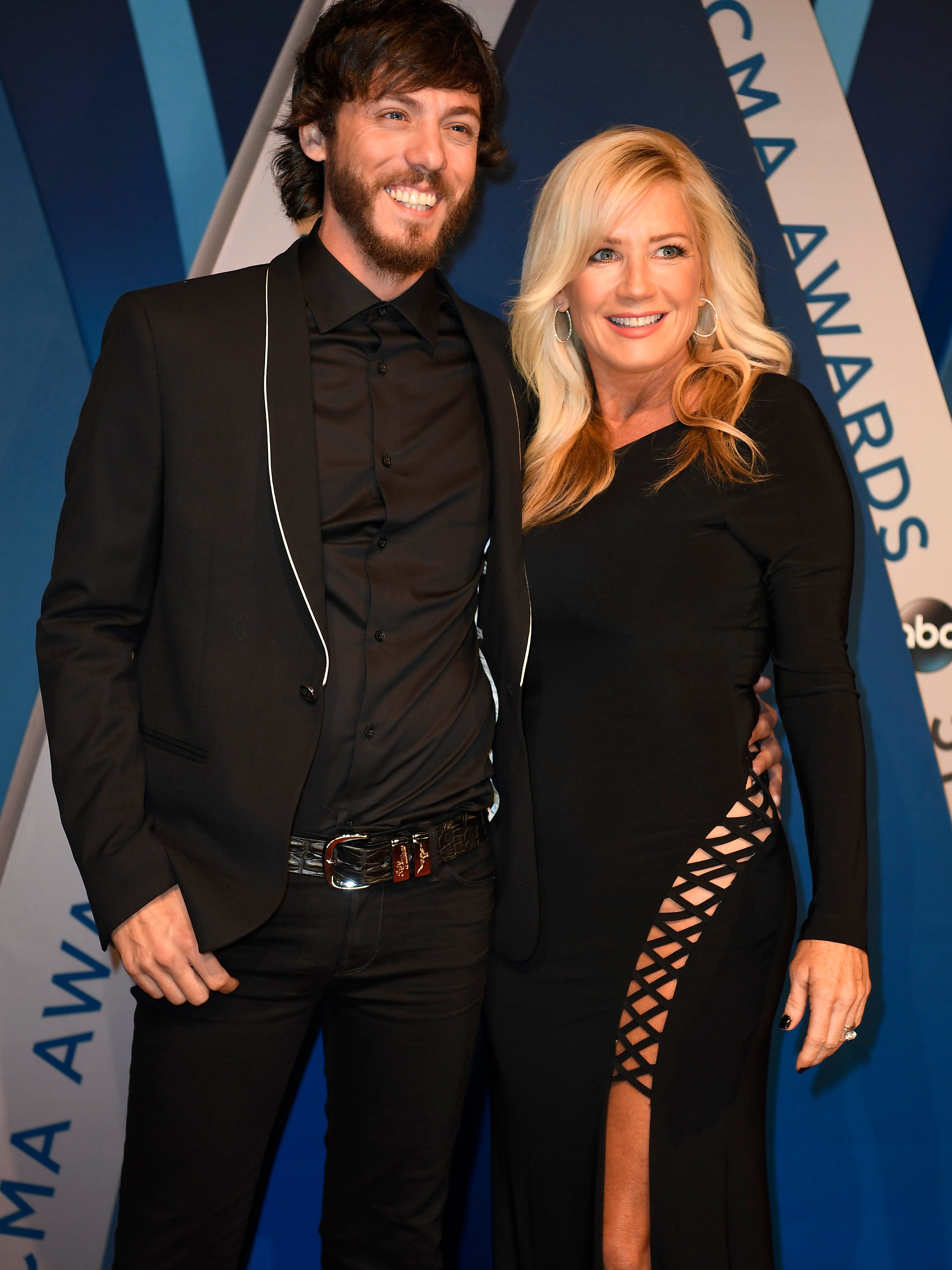 Chris Janson on the red carpet at Music City Center before the start of the 51st annual CMA Awards Wednesday, Nov. 8, 2017 in Nashville, Tenn.