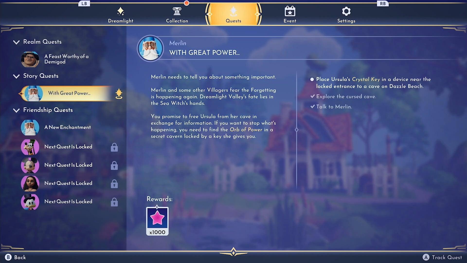 Disney Dreamlight Valley 'With Great Power' walkthrough, including Mystical Cave puzzle solutions