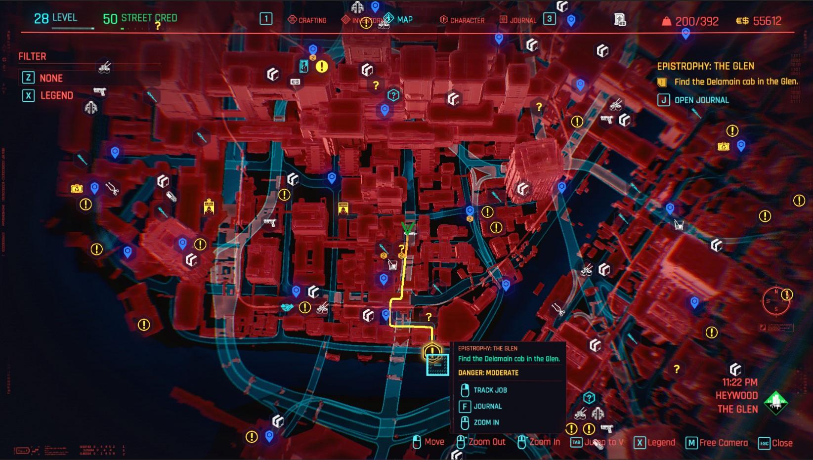Cyberpunk 2077 Epistrophy: Every Delamain car location