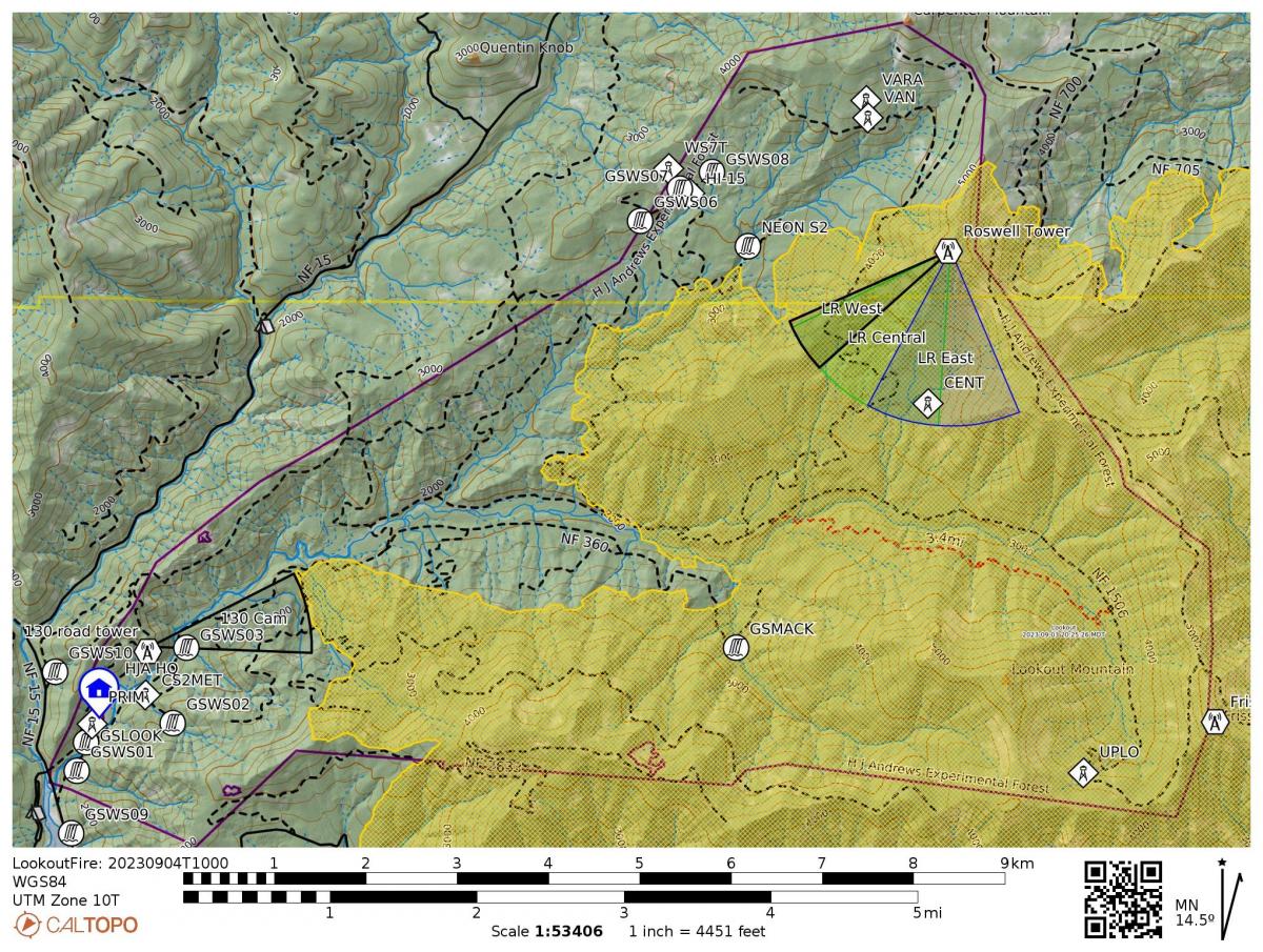 Mack Creek sampling