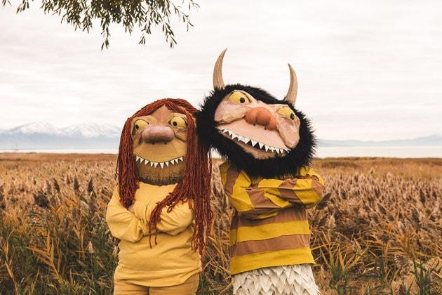 wild things costume masks