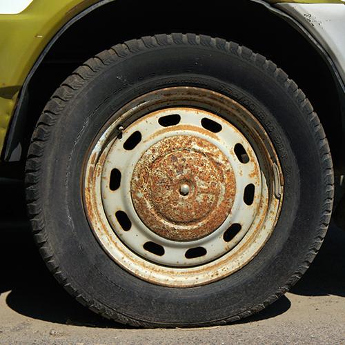 Wheel corrosion