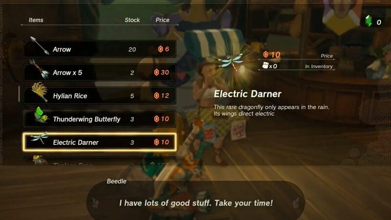 Electric Darners Zelda TotK