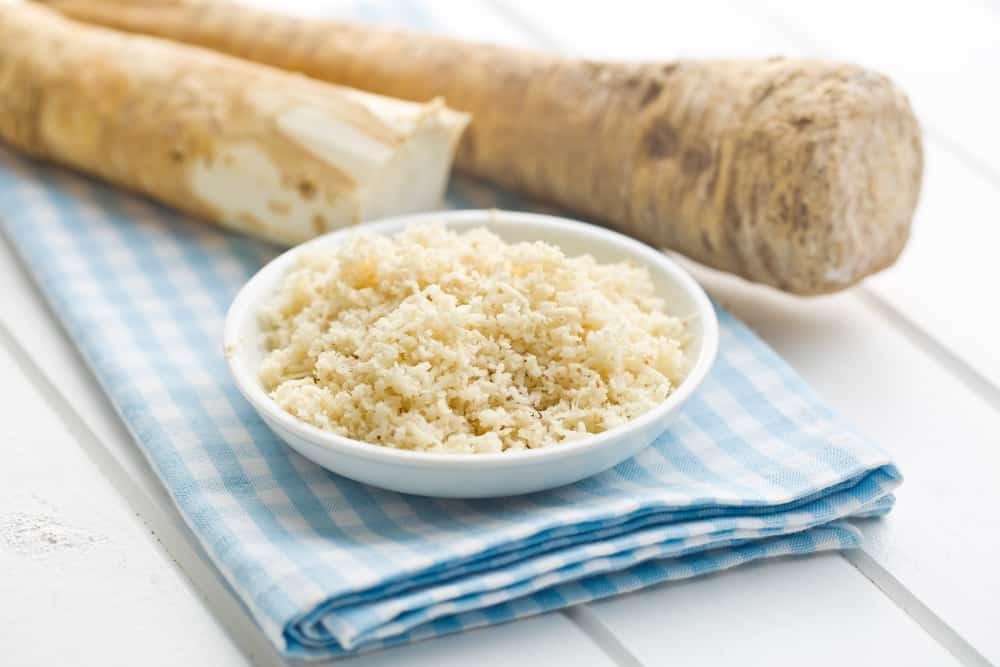 Grated horseradish