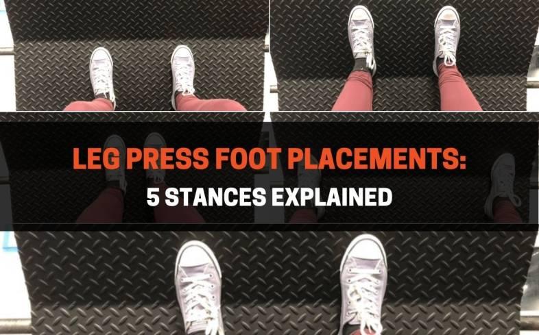 5 leg press foot placements