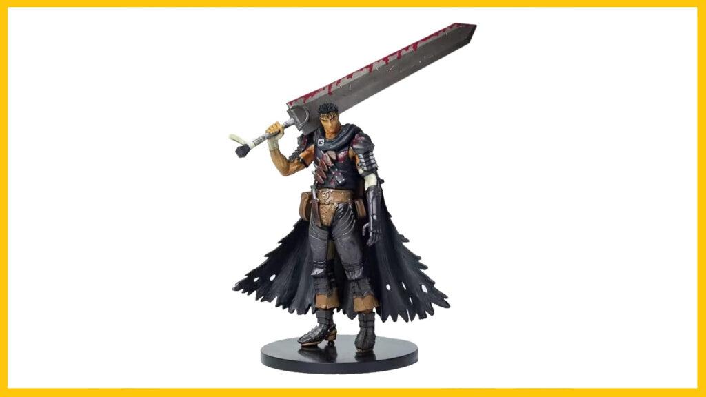 Duezkup Berserk Guts Assembly Action Figure Joint Movable Anime Bloodstained Plate Action Figure