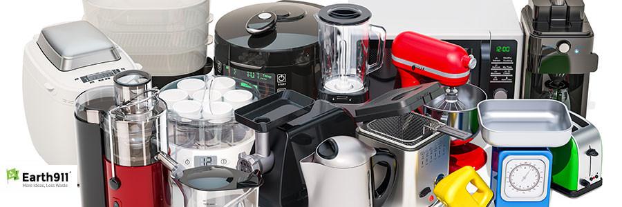 Trying to recycle a blender? Microwave? Coffee Maker? Recycle small appliances in your area using the Earth911 recycling search.