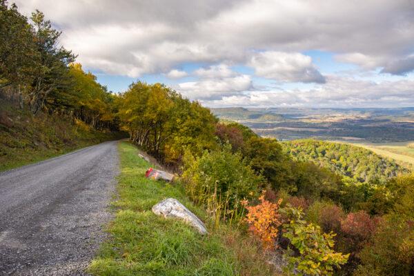 View from Chickies Rock in Lancaster County, Pennsylvania