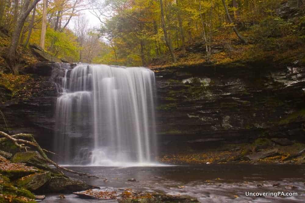 Places to see fall foliage in PA: Ohiopyle State Park