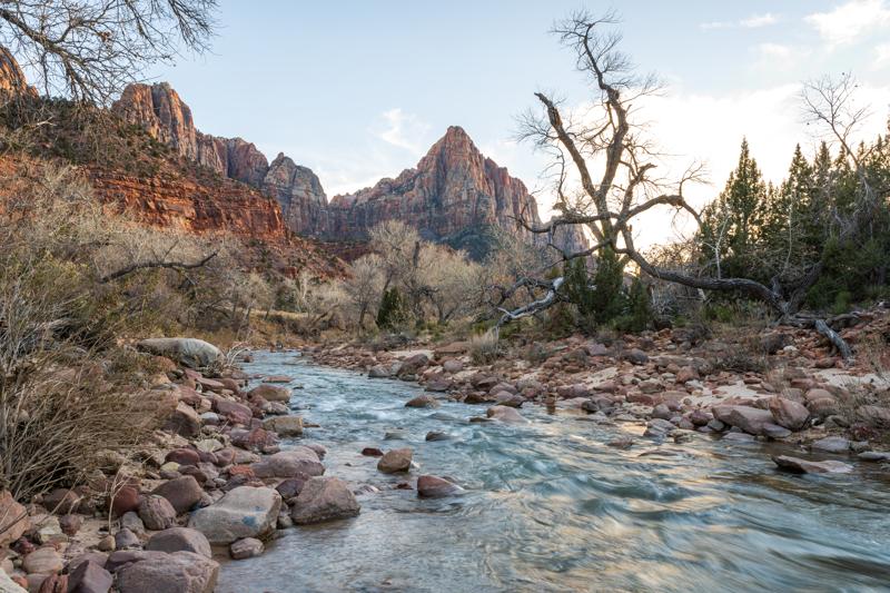 Virgin River along the Pa