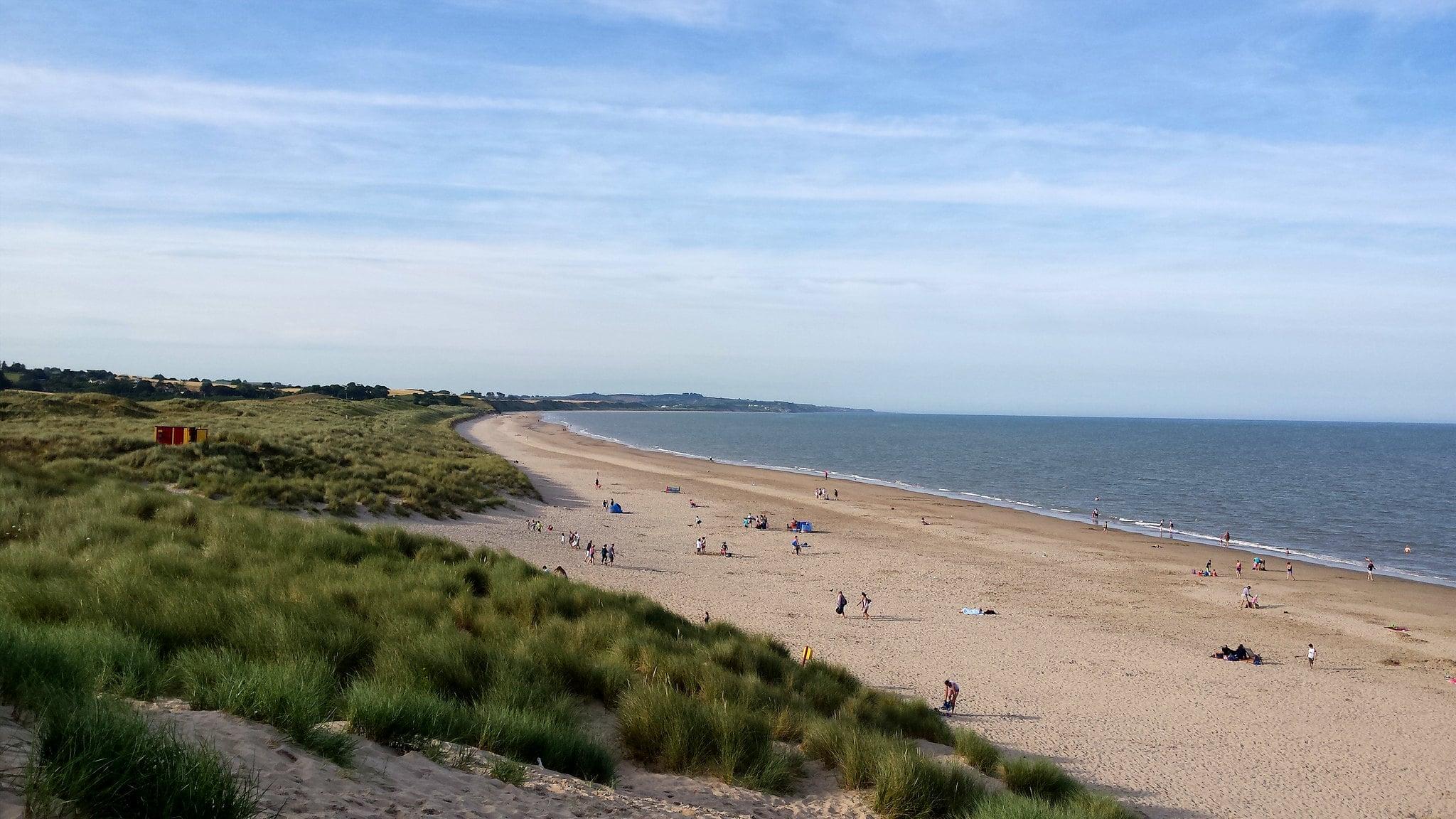 Curracloe Beach in County Wicklow, Ireland