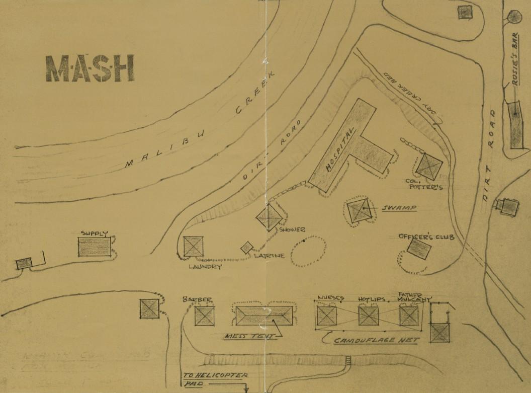 Malibu Creek State Park Exterior Set (Movie Configuration)