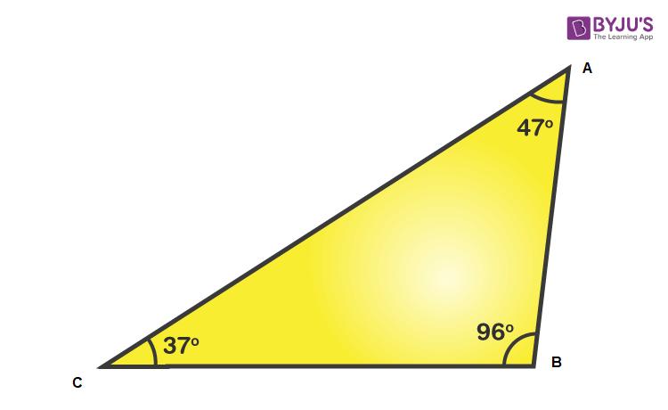 Obtuse Angle Triangle