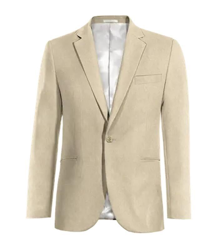 1 button suit jacket