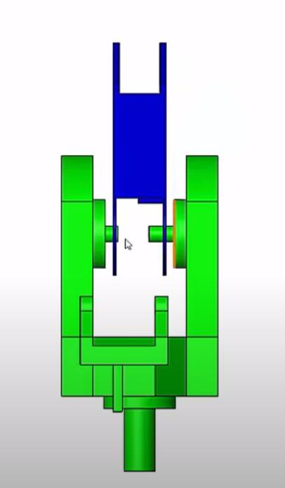 SOLIDWORKS Width Mate Example