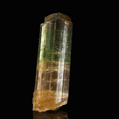 green and orange tourmaline gemstones