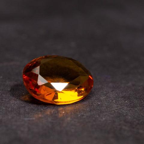 pure orange diamonds