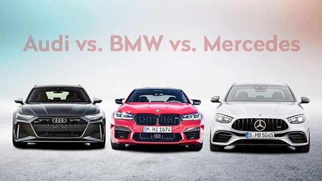 Mercedes vs. BMW vs. Audi - Which Brands is for YOU?