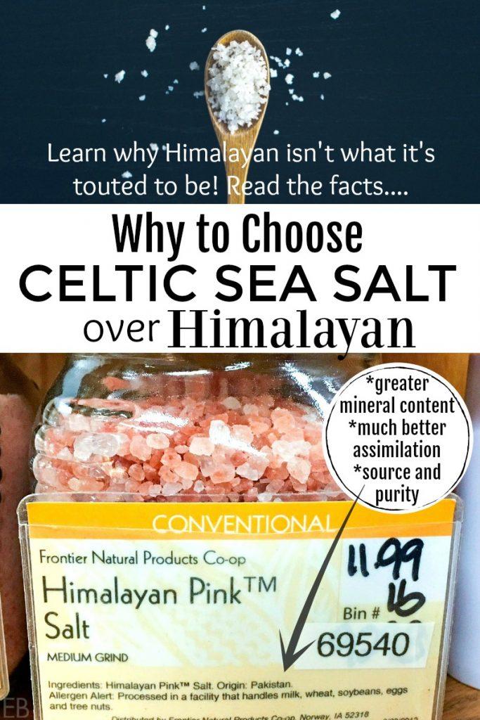 Years ago, I bought and used Himalayan salt. Sea salt was what I had been using. I thought the two salts were interchangeable. Because many recommend Himalayan, I thought perhaps it was THE superior salt. What happened next and what my doctor told me on the subject helped me to switch over to Celtic Sea Salt for good. #celticseasalt #himalayansalt #seasalt
