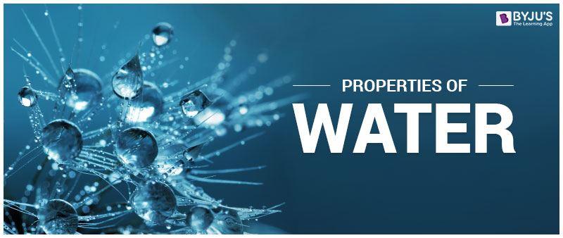 Properties Of Water