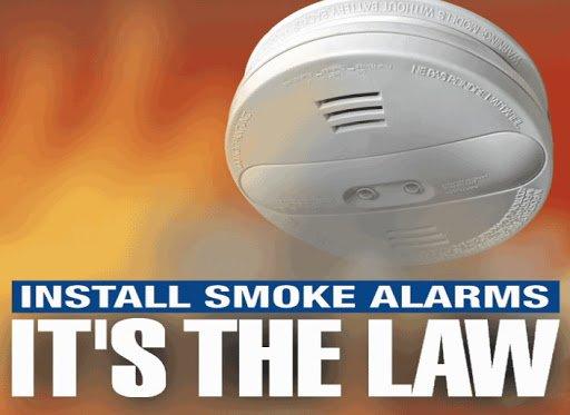 Picture of a smoke alarm