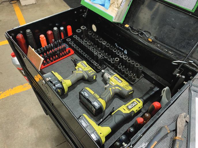 These RYOBI power tools meet an assortment of tech needs. - Photo: Hillsborough County