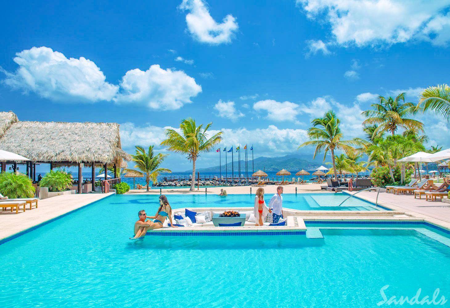 sandals ochi pool