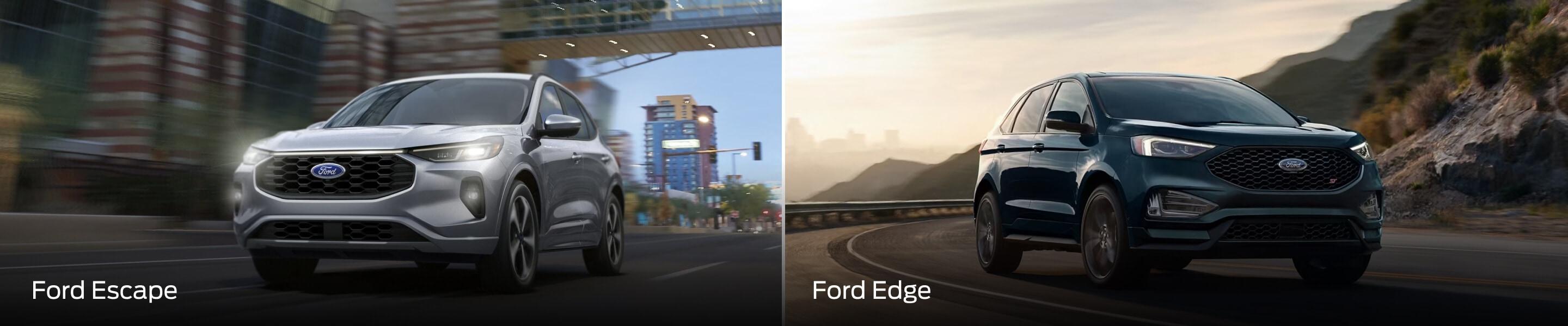 Ford Escape Vs. Ford Edge Comparison