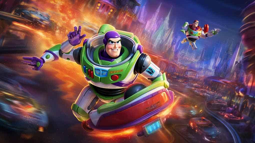 Buzz Lightyear at Disneyland