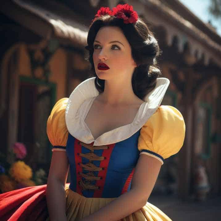 Snow White at Disneyland