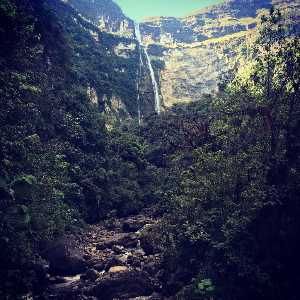 Gocta waterfall in Peru