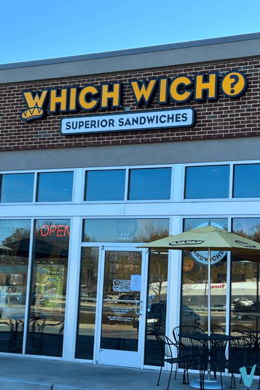 Vegan Options at Which Wich