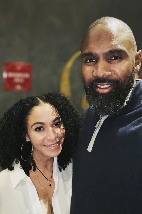 Charles Woodson And His Wife April Dixon Woodson