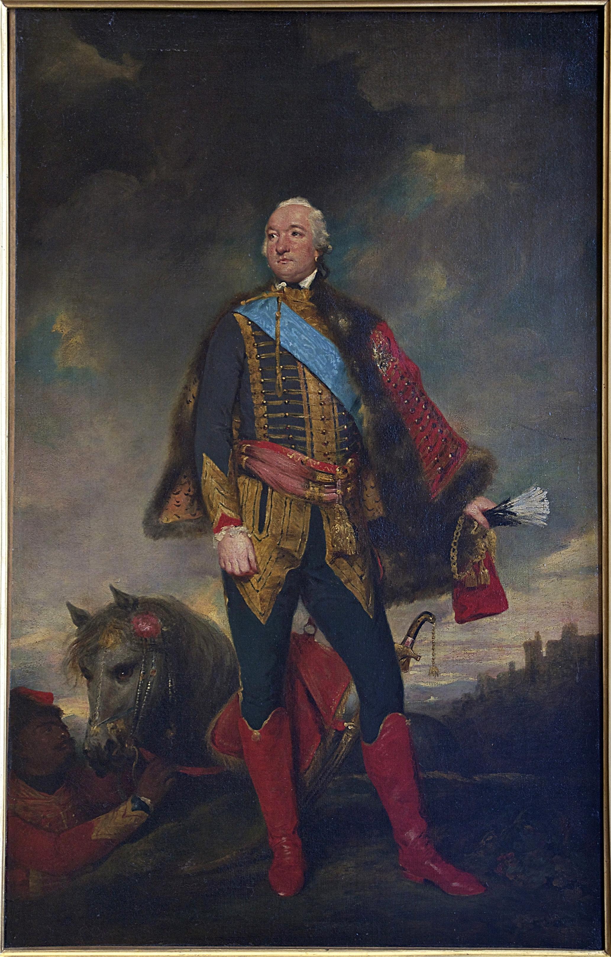 George IV when Prince of Wales, miniature by Richard Cosway, 1792.
