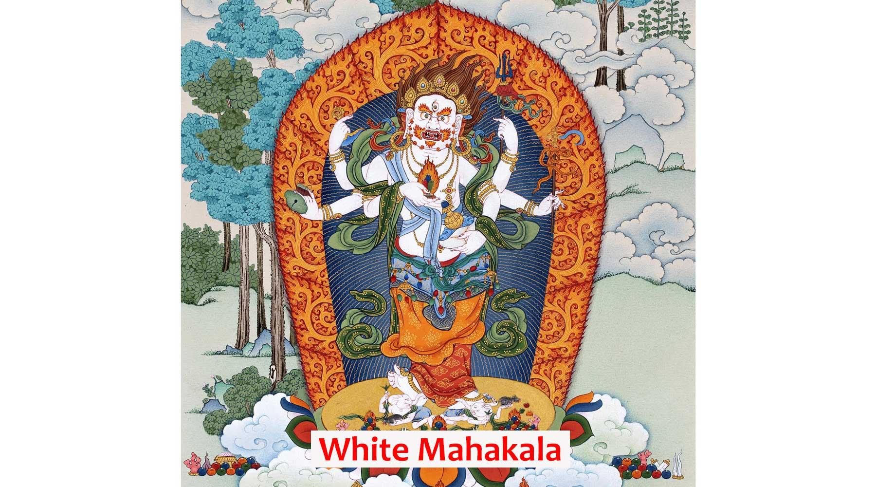 White-Mahakala-Thangka