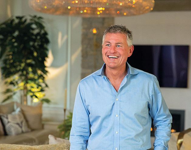 Todd Simning, who helped Laurie and Paul Douglas design and build their Lake Minnetonka home.