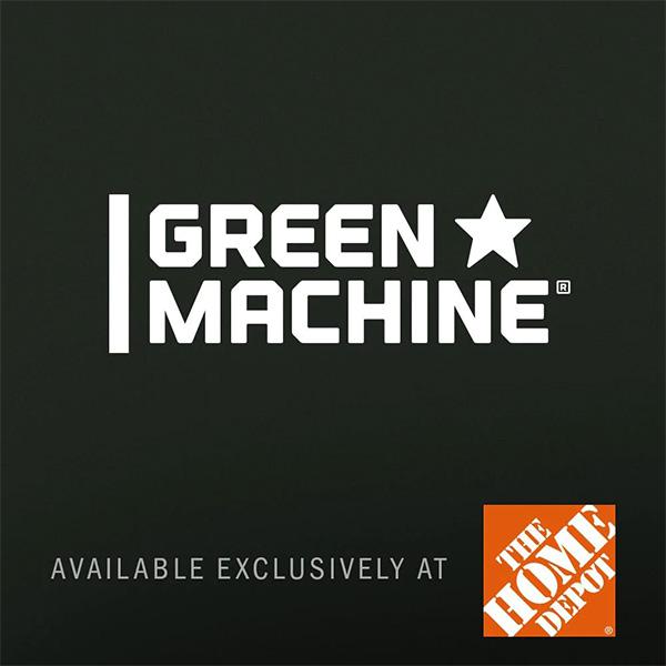 Green Machine Cordless Outdoor Power Equipment at Home Depot Exclusive