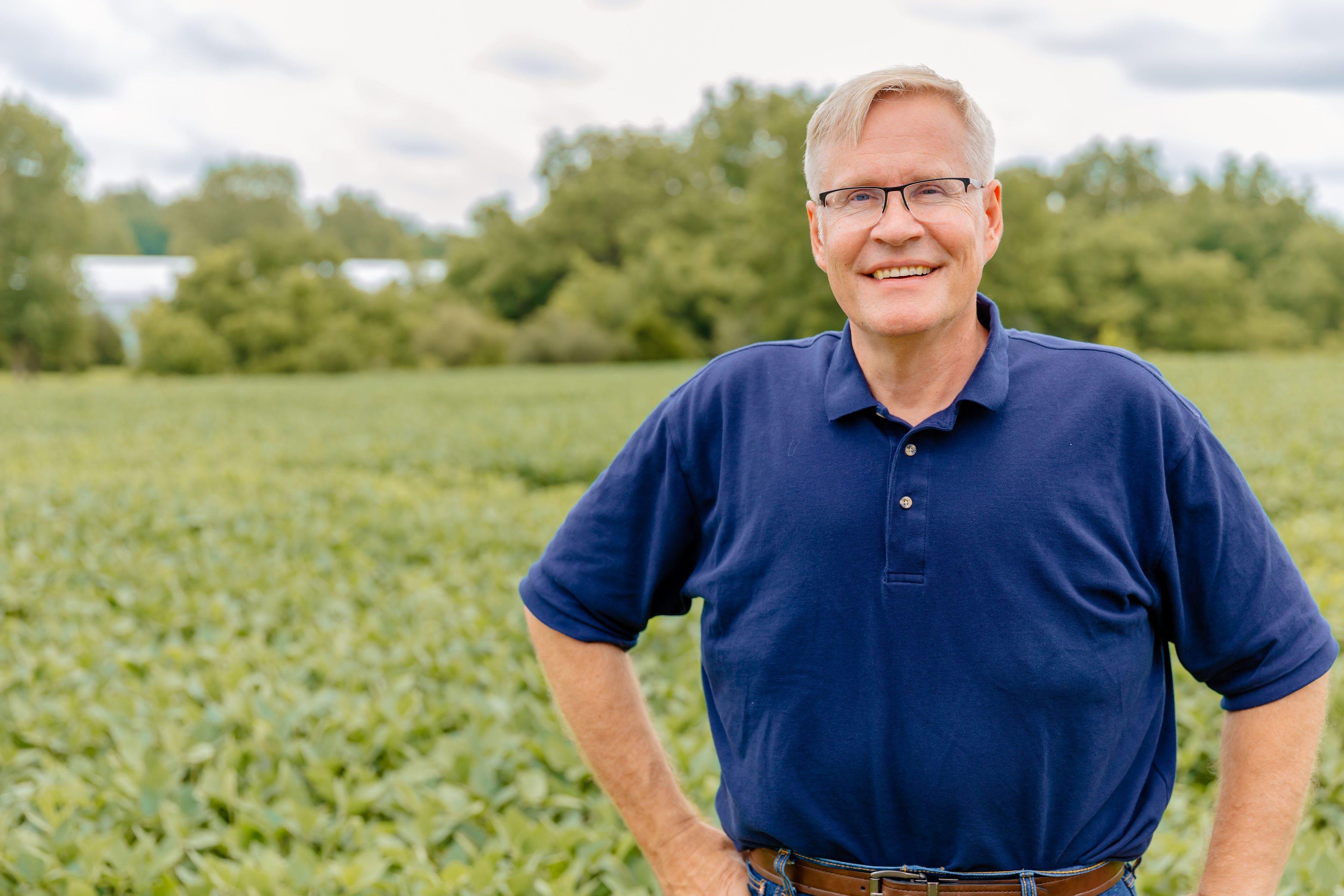 John Rust, board chair of egg producer Rose Acre Farms in Seymour, announced he is running as a Republican for Indiana