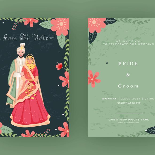 Indian wedding invitations