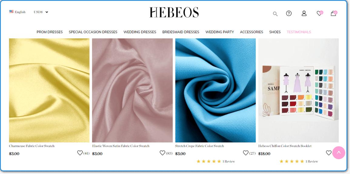 Hebeos Color Swatch