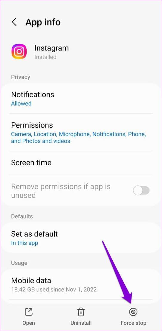 Confirm Delete Instagram App From iPhone