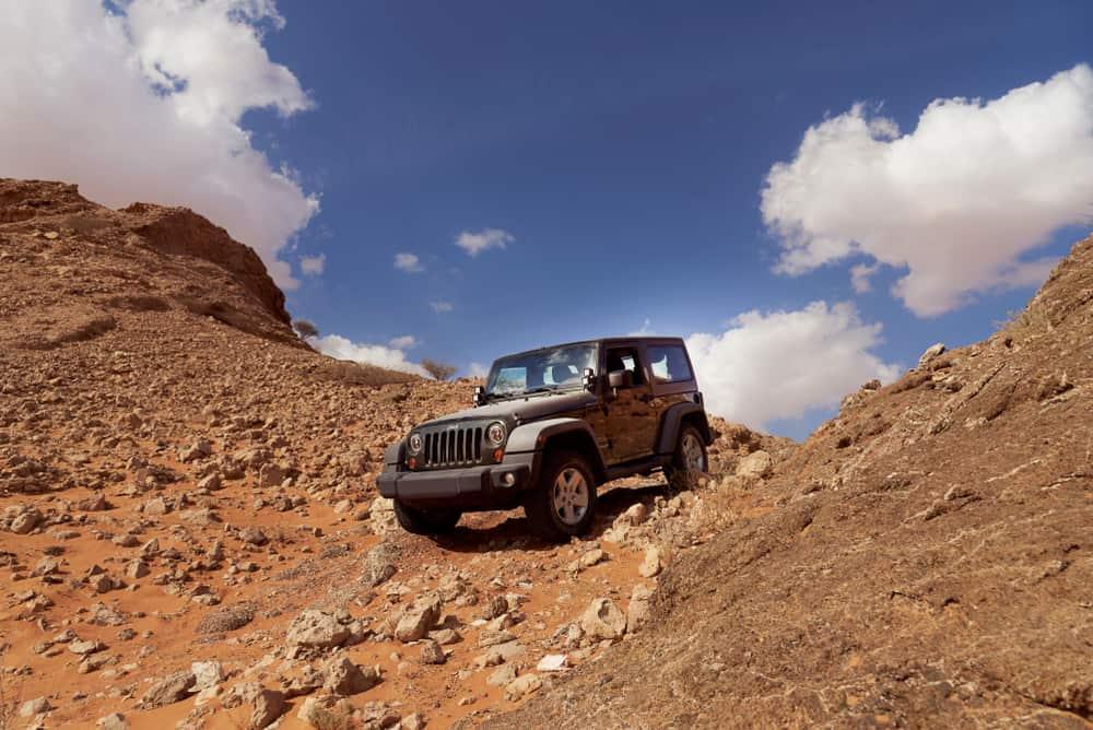 Jeep wrangler offroad