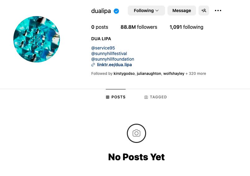 Dua-Lipa-Deleted-Instagram-Account