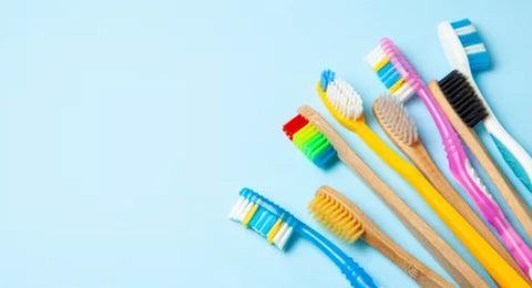 various types of toothbrushes